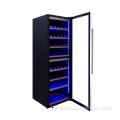 Висококачествено 180 бутилки Спраящо хладилник с черно вино